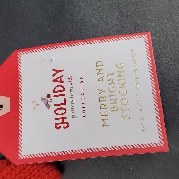 NEW JACKSON Christmas Knit Stocking Pottery Barn Kids Fair Isle Holiday Gift - Picture 2 of 12